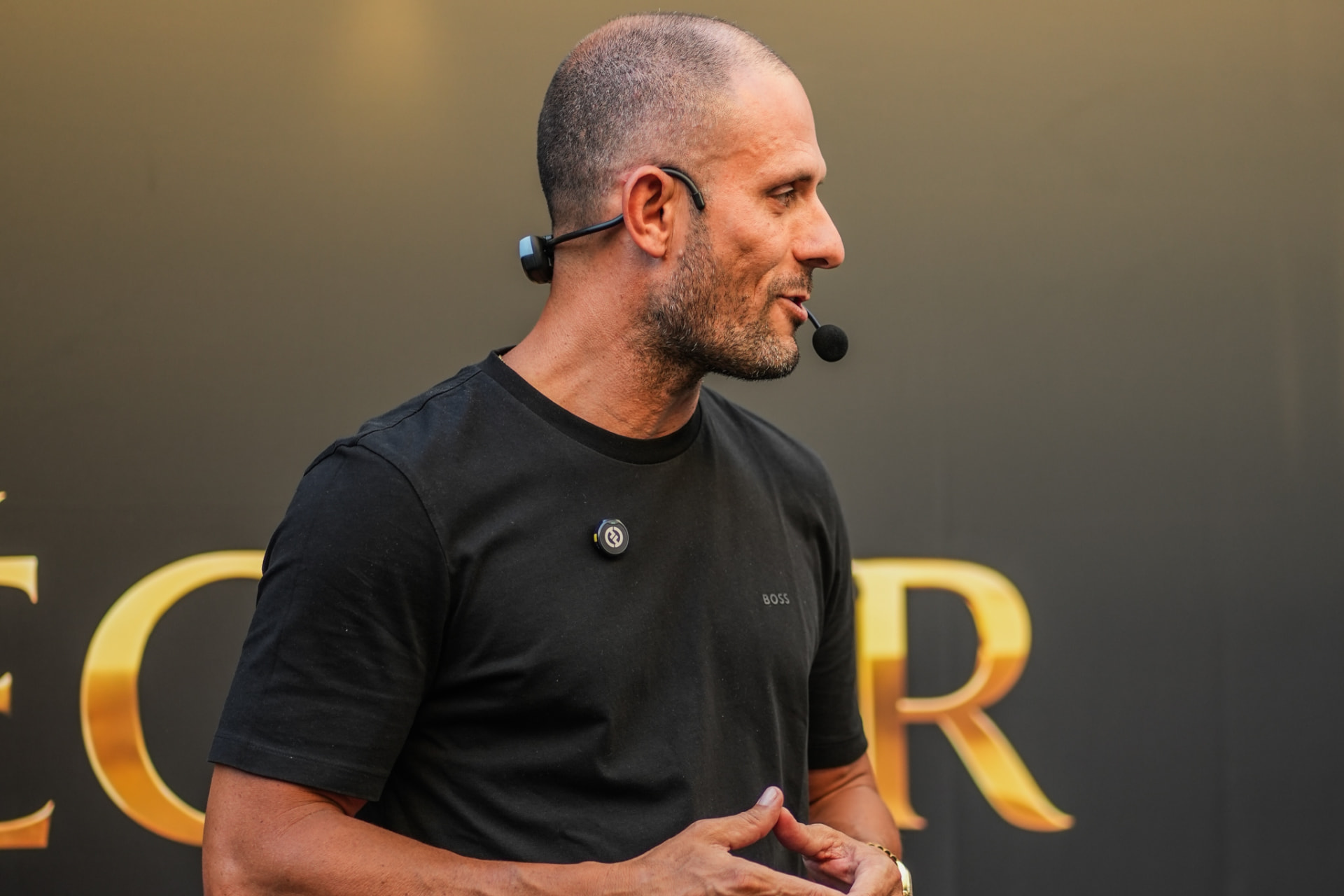 Raphael Rocha em palestra